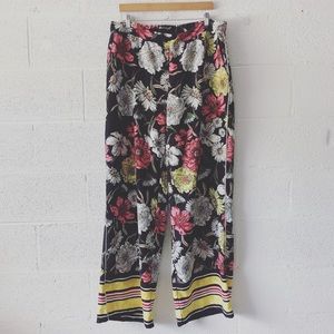 Like An Angel floral wide leg pants sz: 2X